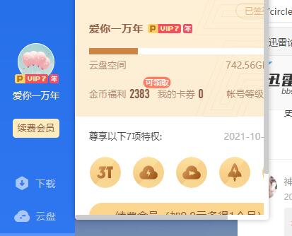 反映下迅雷11窗口不完整