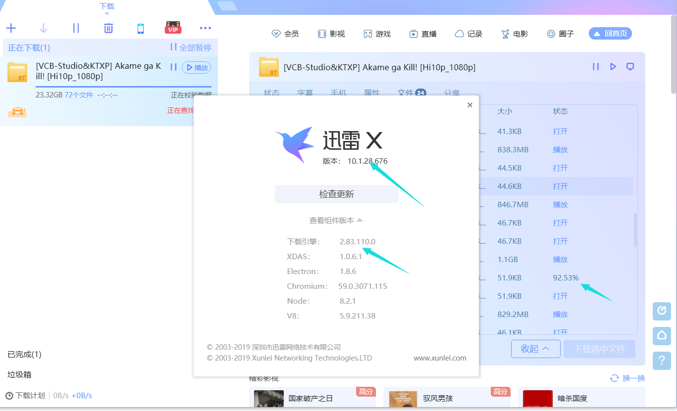 迅雷X校验BUG 无限校验过不去导致下不完