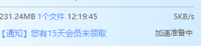 会员加速一直是准备中