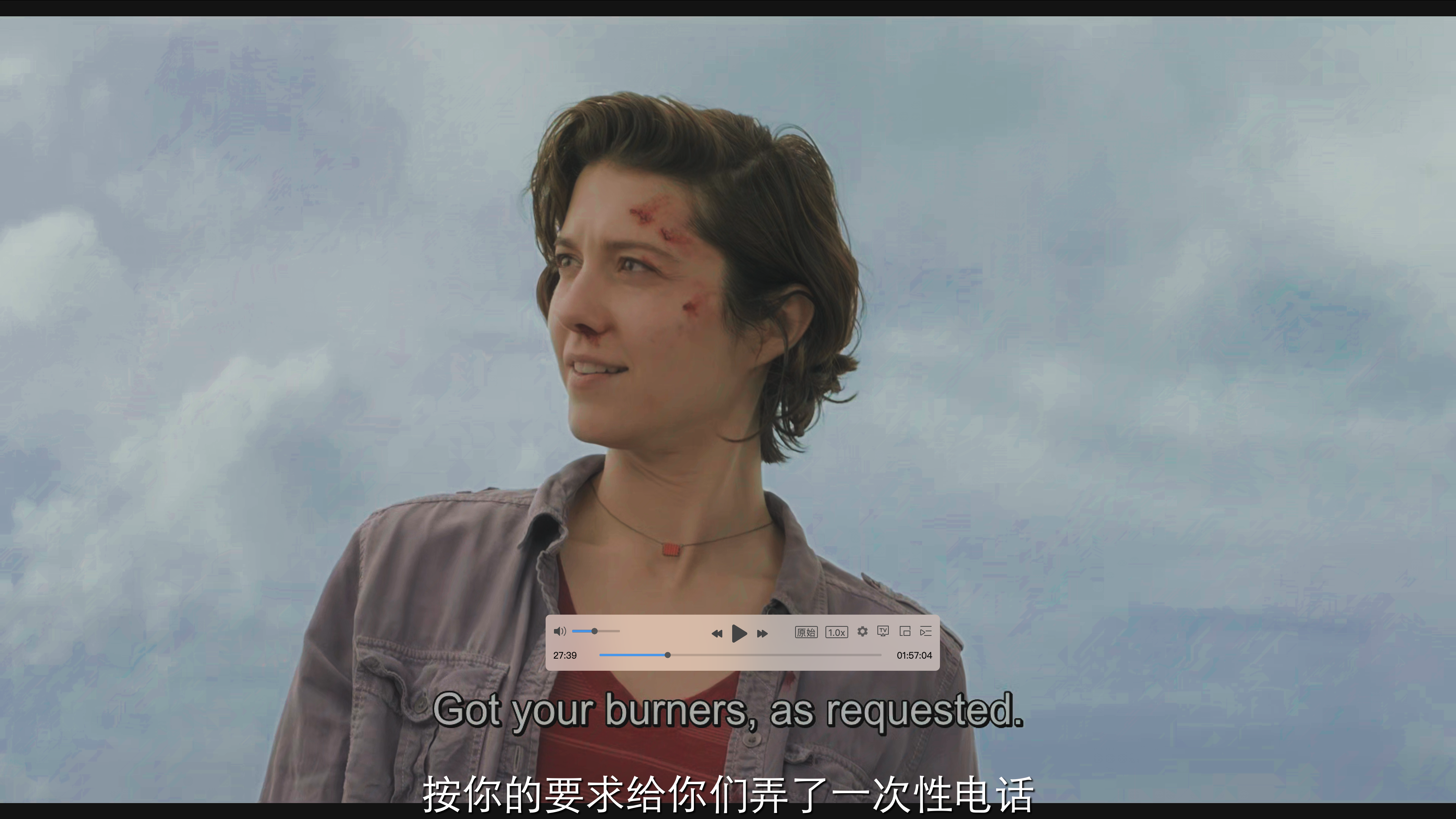 迅雷影音(Mac mini m2)播放视频有花纹是什么问题？