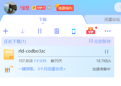 买了会员 加速一直在加载  很顶