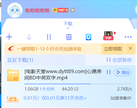 大概我买了个假会员