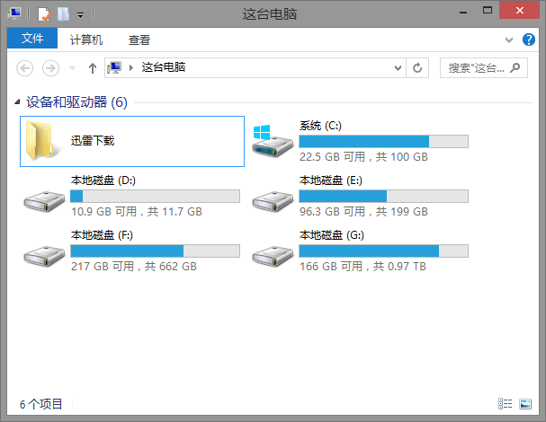 win 8.1 ，迅雷自动更新卸载后无法删除驱动器图标
