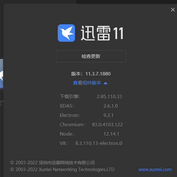 迅雷11广告不好关闭点×就直接进入广告