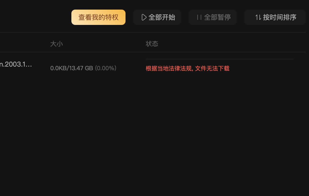 海外迅雷mac目前