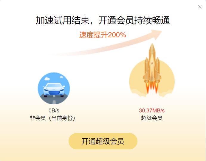 非会员0B/s，迅雷，真的太秀了！
