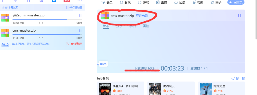迅雷下载显示bug ,没人管