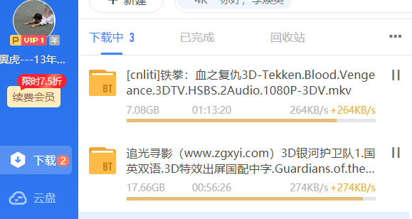 迅雷白金会员就这样的速度吗？？？？好意思收钱吗？无语....
